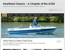 Tablet Screenshot of heartland-classics.org